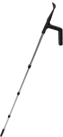 NUOBESTY Gutter Cleaning Tools Poles Gutter Debris Remover Roof Cleaning Shovel Leaf Cleaner Tool for Garden Ditch Villas Rain Kit Leaf Scooping Shovel