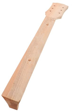 Gitarrenhals für 41-zoll Klassikgitarren, Stabile Struktur | Akustikgitarre, Beige Farbton, Klassische Folk Optik, Passend für Musiker und Enthusiasten