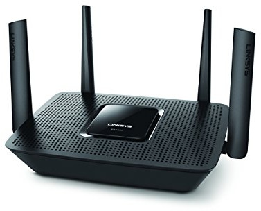Linksys EA8300 Max-Stream: AC2200 Tri-Band Wi-Fi Router for Wireless Home Network, Uninterrupted Gaming and Streaming, MU-MIMO (Black)