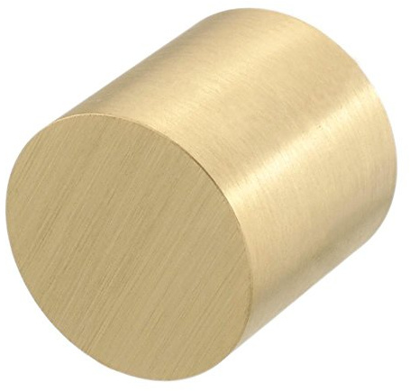 'Kanirope® cuerda End Tapa latón mate para pasamanos de 30 mm Escaleras cuerda Barrera cuerda