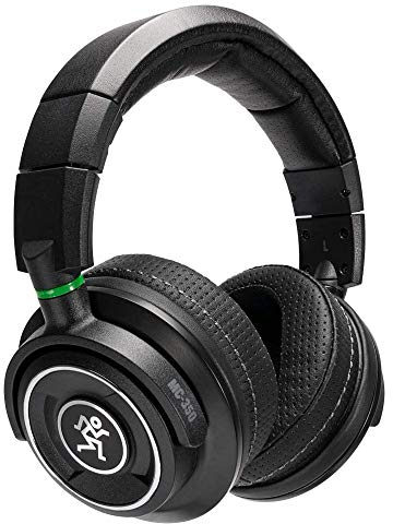 Mackie MC-350 Professional Over-Ear Closed-Back Headphones With 50mm Transducers for Studio Monitoring, DJs, Content Creation and Home Listening