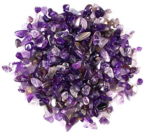Galets D'aquarium Pierre Naturelle Poisson Gravier pour Plantes Galets De Cristal Décoratifs Décor en Verre Décorations D'aquarium Décor Extérieur Violet Gravier De Tourmaline Air