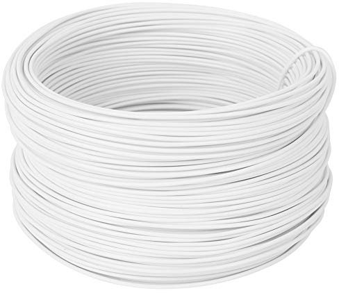 Fil de Ligature Galvanisé 100m 0.55mm - Cravate de Protection Solide Haute Résistance pour Support de Plantes en Jardin, Idéal Cultures de Vigne et Durable par Jardiniers Professionnels