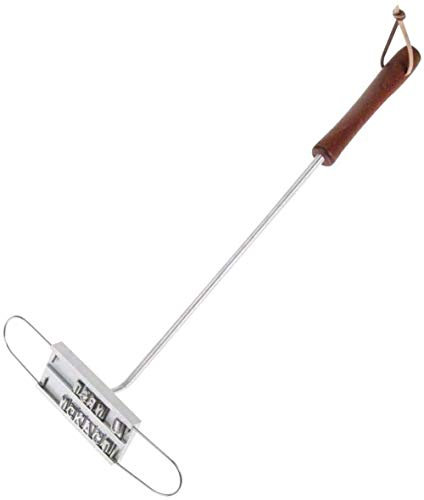 CLQ Grill Branding Eisen Set BBQ Branding Eisen mit 55 abnehmbaren Buchstaben Fleischsteak Kreative DIY Signatur Name Markierungsstempel Werkzeug für BBQ Liebhaber