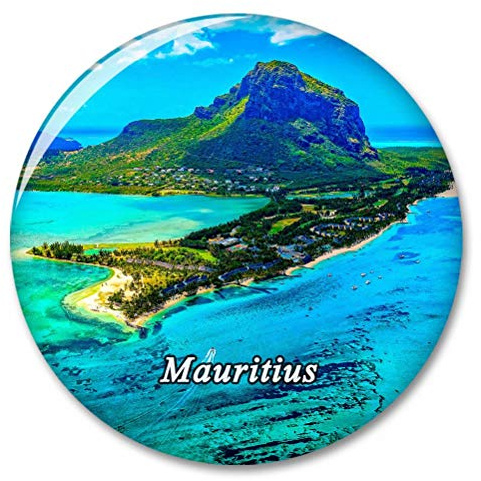 Mauritius Kühlschrankmagnet Dekorativer Magnet Touristische Stadt Reise Souvenir Sammlung Geschenk Starker Kühlschrank Aufkleber