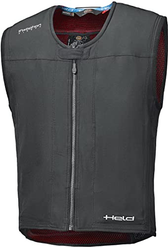 Held eVest Airbag Weste inkl. In&box mit Reißverschluss Unisex (schwarz)