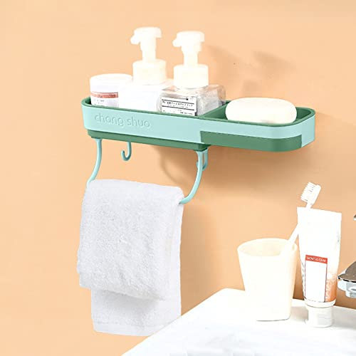 Scaffali per doccia, cestini portaoggetti, cesti da doccia, cesti da doccia, doccia,Servitore da doccia senza foratura, cesti portaoggetti da doccia a parete per bagno/cucina (stile 4)