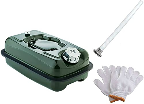 Kraftstofftanks, grüne Metall-Benzinkanister, Automontage, Motorradkanister, Benzinkanister, Benzin, Ölbehälter, Kraftstoffkanister (grün, 3 l, 2)