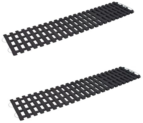 2x Anfahrhilfe Antirutschmatte Grippmatte Schnee Reifen für Kfz PKW 100x21 cm