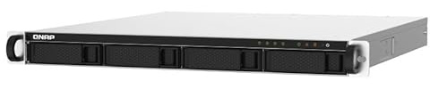 QNAP TS-432PXU 4-Bay Turbo-Station NAS (AnnapurnaLabs Alpine AL-324 ARM® Cortex-A57 4-Core 1,7GHz 2GB DDR4 RAM 2xRJ-45 2,5 GbE LAN-Port) 8TB Bundle mit 4X 2TB WD Red Plus HDDs