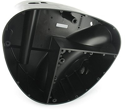 Gehäusemittelteil Tuning, ohne Abdeckplatte, Auslass Ø36mm - Simson S50, S51, S53, S70, S83