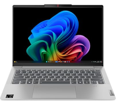 Lenovo IdeaPad Slim 5x Notebook Copilot+PC 14’’ WUXGA OLED (1920x1200), Snapdragon X Plus X1P-42-100, Grafica Qualcomm Adreno GPU Integrata, RAM 16GB, 512GB SSD, Windows 11 Home, Cloud Grey