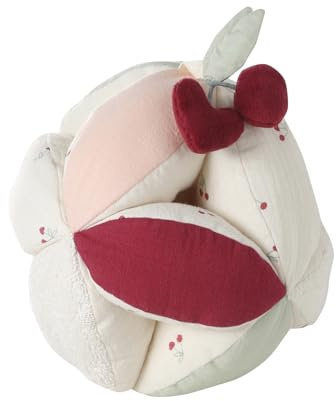 VERTBAUDET Baby Sensorikball CHERRY wollweiß