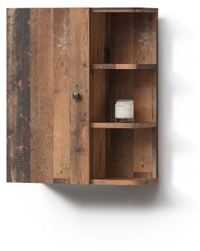 Livinity Badschrank Fucino, Eiche rustikal, 47.2 x 59.2 cm