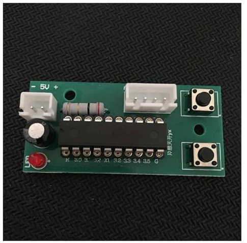 PQYSMVVG DC 5V 2-Phase 4-Wire Micro Stepper Motor Driver Board Switch Forward Backward CW CCW Controller Module for Mini Stepping Motor