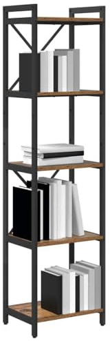 vidaXL Bücherregal 40 x 30 x 155 cm Holzwerkstoff Altholz