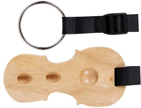 Toyvian Endstifthalter mit Verstellbarem Band Rutschfester Cello und Drei Löchern Kreativer und Eleganter Cellostopper Geeignet für 1/8-4/4 Cello für Zuhause