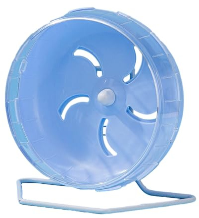 Roue pour Hamster - Roue Rotative Silencieuse pour Hamster avec Support Réglable en Hauteur - Structure Antidérapante Protéger Bas De Pieds, pour Hamsters Gerbillis Petits Animaux Domestiques