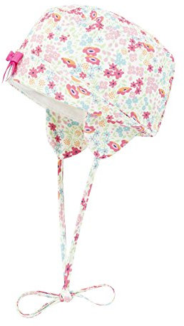 Döll Baby-Mädchen Bindehut Mütze, Rosa (Fuchsia 2023), 45
