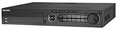 Hikvision Digital Technology DS-7308HUHI-K4 Negro videograbador digital - Capturadora de video digital (H.264,H.265,H.265+, 30 pps, 4-ch, 2-ch(up to 18ch) Up to 8MP resolution, eSATA, 8000 GB)