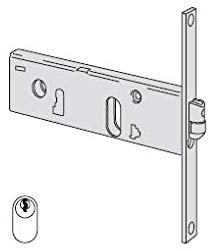 CISA SERRATURE DA INFILARE A CILINDRO PER FASCE H 44 MM ENTRATA 60MM, AMBIDESTRA