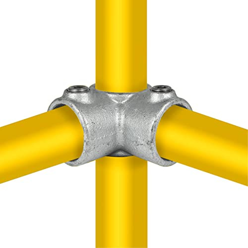 Rohrverbinder Typ 20 Dreiweg-Eckstück 90° Ø 48,3 mm