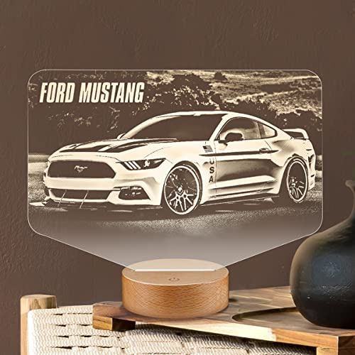 Lampephoto.fr - Personalisierte LED fotolamp mit Foto und Text. Geschenke für männer. Vatertag geschenk. Foto Lampe personalisiert Vatertagsgeschenk. 3D lampe mit Bild. Vater geschenke für papa