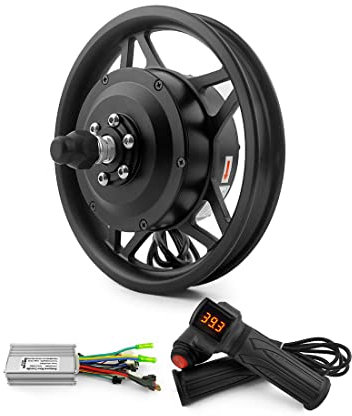 250W Nabenmotor Vorderrad bürstenloser Controller für E-Bike Scooter Fahrrad (24V250W black)