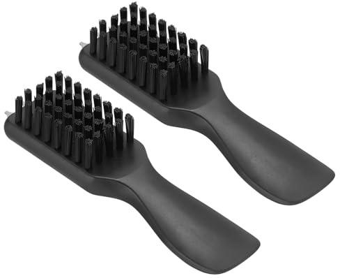 PATIKIL Golf Shoes Brush, 2 Pack Golf Shoes Cleaner Dirt Mud Remover Tools with Spike Wrench for Golf Club Groove Cleaning Accessories, Black