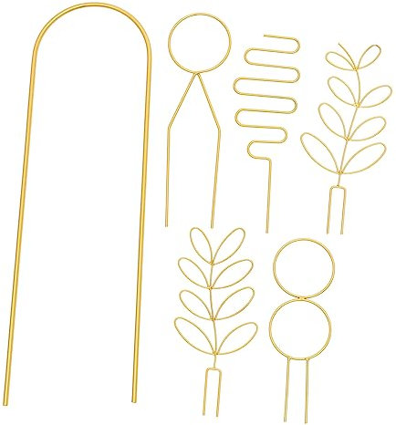 INOOMP STK Klettergitter Für Pflanzen Im Freien Pflanzenkletterständer Pflanzenklettergitter Dekorpflanzen Klettergitter Für Gartenpflanzen Gitter Für Topfpflanzen Anlage Metall
