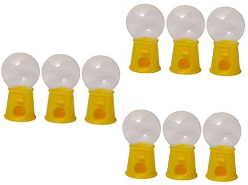 Alipis 15stücke Teiliges Mini Gumball Maschinen Spielzeug Bunte Kunststoff Süßigkeiten Spender Für Mädchen Fördert Kreativität Und Hand-augen-koordination Und Langlebig