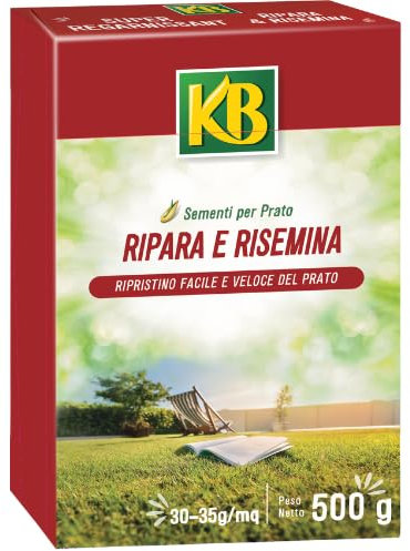 Semi per prato Ripara e Risemina KB 500g