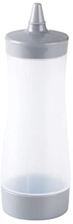 ETZRYSYB Ölflasche, 350 ml, Quetschflasche, Küchenzubehör, Sauciere, Kunststoff, Soße, Essig, Öl, Ketchup, Soße, Menage, Gewürzspender (3)