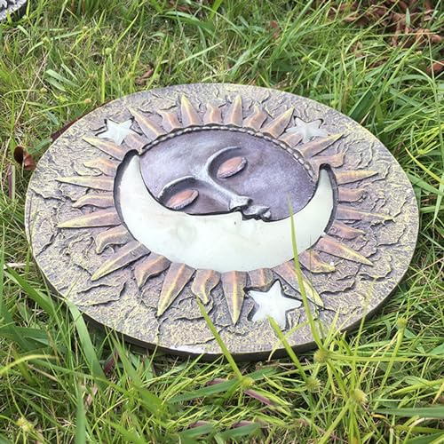 SDGBCXD Pietra da calpestio， Pietre Decorative for gradini da Giardino in Stile retrò, for Esterni, for vialetti e Cortili, Resistenti alle intemperie(Style4)