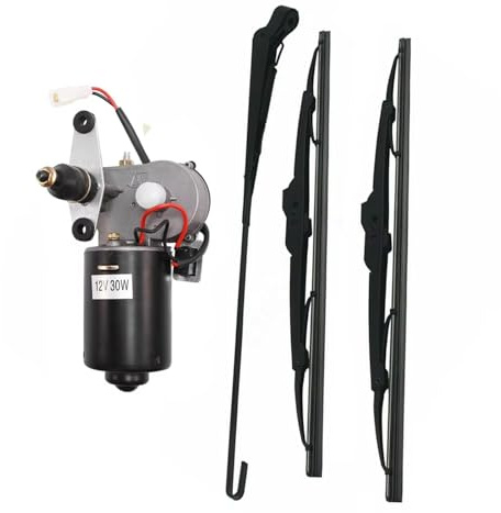 Window Windscreen Wiper Motor For John For Deere For Gator Automobile Parts 1Set Car Wiper Wiper Blades Utv Electric Windshield Wiper Motor Kit