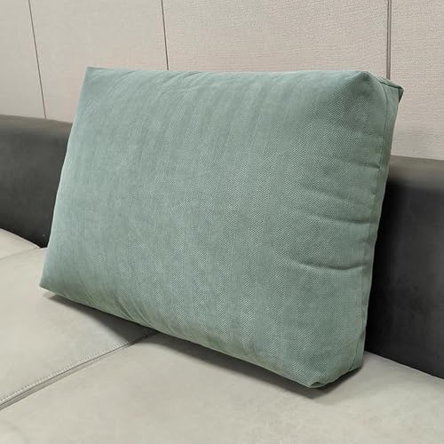UWOBTN Schienale Divano Cuscino, 60/70/80/90cm Cuscini da Lettura Grande Supporto Lombare Cuscino Parete Removibile Lavabile per Letto, Divano, Tatami(A11,90x50x10cm)