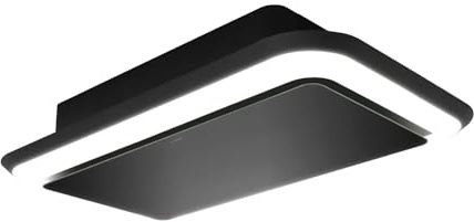 Silverline Side Lighted SLUD 104 s Deckenhaube 100 cm Schwarzglas