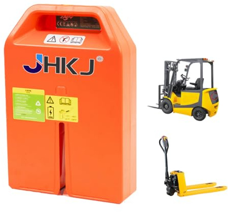 JHKJ Batterie Lithium-Fer-Phosphate LiFePO4 24 V 20 Ah / 36 Ah ; Batterie LiFePO4 48 V 20 Ah pour transpalette électrique 1 000 W (PTE15N)