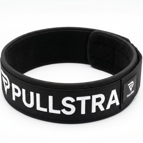 PULLSTRA Ceinture Musculation Ultra Résistante – Ceinture de Musculation Homme & Femme, Maintien Lombaire Renforcé, Accessoire Fitness & Muscu, Design Confortable et Durable