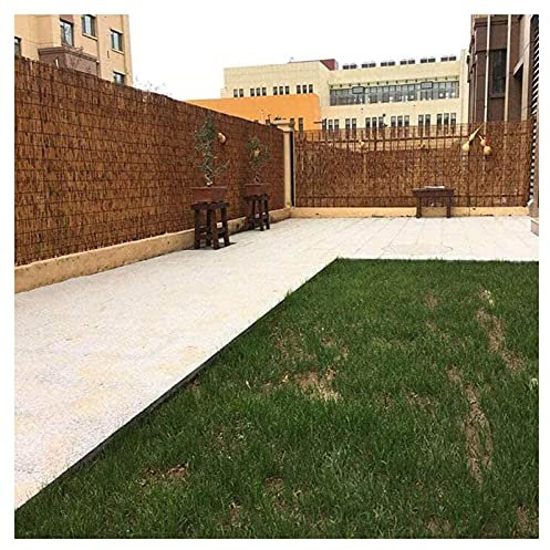 Takeashi Valla De Caña Pantalla Privacidad para Patio Cañizo Y Brezo Rollos De Cercas De Bambú Mimbre Ocultacion Decoraciones para El Hogar, para Exteriores Jardín Balcón Pasillo 120 130 140 CM