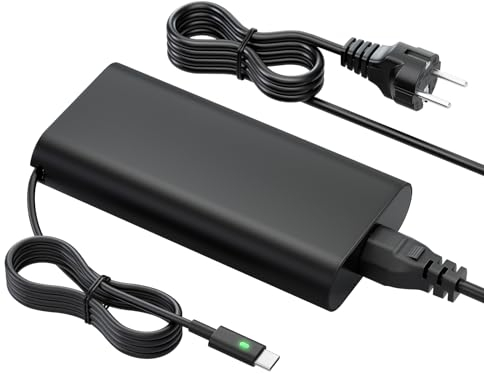 90W USB C Netzteil Ladegerät Laptop for Dell Latitude 3400,3500, 5289,5300 2in1,7400 2in1,7300, 7390 2in1, 7200 2in1,9410 2-in-1 USB Type C Hp Dell Lenovo Series Ladekabel Power Adapter