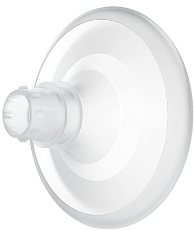 Elvie Brustwarzenpolster (2 x 19 mm), passend für Elvie Pump und Elvie Stride, verbesserte Passform für verbesserte Saugkraft, Komfort und Effizienz. Erhältlich in 15 mm, 17 mm, 19 mm | Verbesserte Passform für verbesserten Komfort und Effizienz, Zubehör und Stillutensilien, BPA-frei, spülmaschinenfest