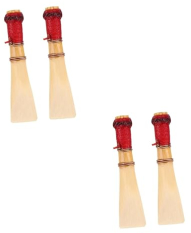 SAFIGLE 4stücke Bassoon-reeds Für Anfänger Leichtes Blasinstrument Zubehör Installieren Kompakte Für Unterwegs Langlebig Und Bruchsicher