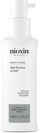 Nioxin Hair Booster, siero professionale Leave In per capelli che si diradano visibilmente, con olio di menta piperita (100 ml)