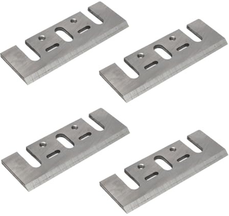 2/10 Stück 82 mm Holzhobelklinge Elektrohobelmesser Ersatz for 1900B Elektrohobel(10PCS)