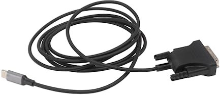 Lurrose Adaptateur Type-c Vers Dvi Câble De Données Haute Vitesse Avec Interface Nickelée Pour Appareils Et Téléviseurs