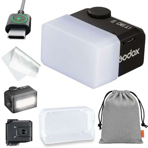 GODOX IT30PRO S Appareil Photo Flash avec diffuseur, IT30 Pro S Mini Flash, TTL HSS 1/8000s Flash, Compatible avec Sony Alpha A9 III a7III a7CII a7IV a7C a7RV a7 a7SIII a6700 a6400 ZV-E10 II ZV1