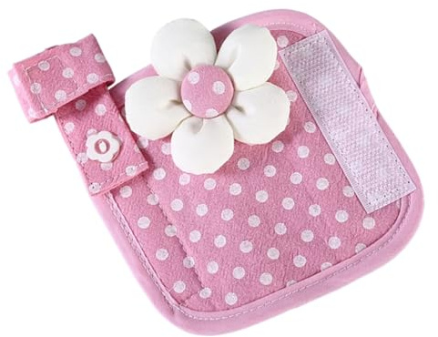 Generico Coprimaniglia per Frigorifero e Lavastoviglie Antiscivolo Rosa Protezione Maniglia Elettrodomestici da Cucina Chiusura a Strappo Adatto per Forno a Microonde e Mobili