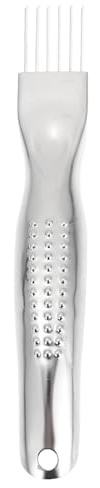 Hemobllo Cortador de Cebollín de Acero Inoxidable Mango Antideslizante, Cuchillo para Cortar Cebolla Verde y Cebolletas, Herramienta Manual para Cocina, Adecuado para Preparar Verduras