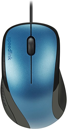 Speedlink KAPPA Mouse - 3 Buttons - Optical Sensor, Blue